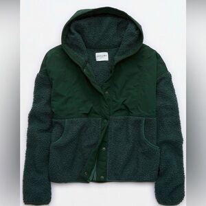 OFFLINE By Aerie Fluff Love Sherpa Jacket